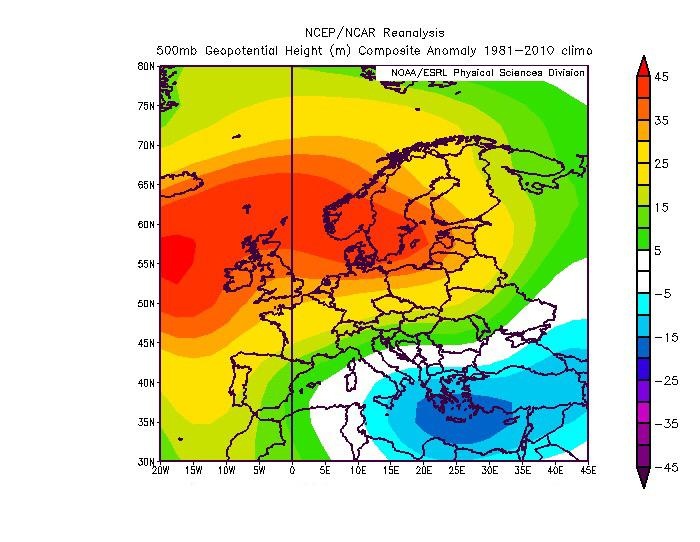 Proiezione stagionale dicembre 2018